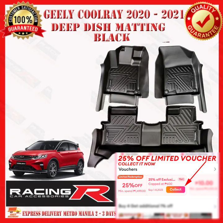 Geely Coolray Oem Deep Dish Matting Black V And V High