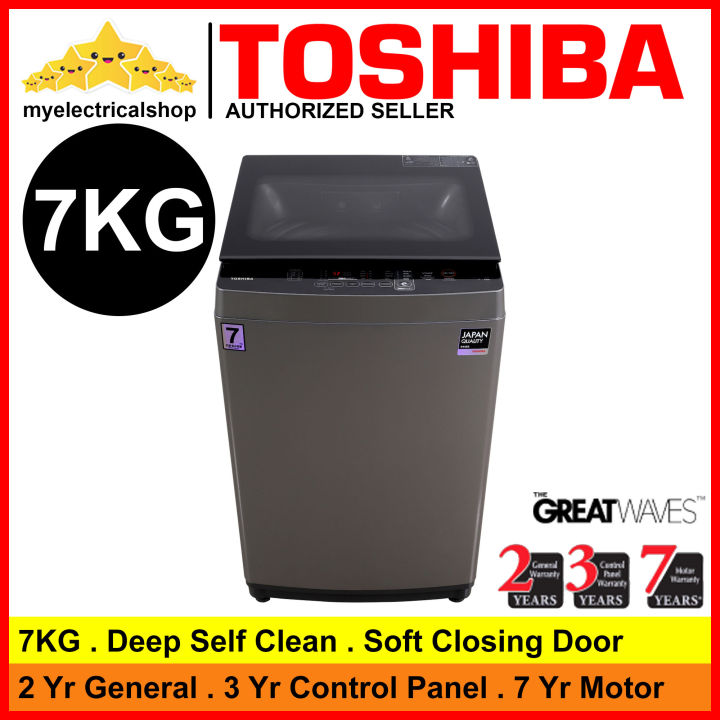 Toshiba Kg Aw J Am Sg Fully Auto Top Load Washing Machine Lazada