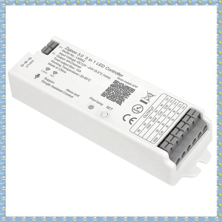 Lm Zigbee Led Strip Controller Dc V Rgb Cct Rgbw In