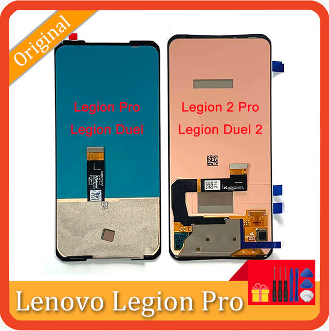 Original Amoled For Lenovo Legion Pro LCD 2Pro L70081 Duel 2 LCD Screen