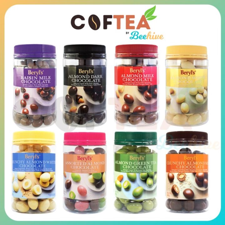 Beryls Assorted Chocolate Coated Almond Beryl S Jar Lazada