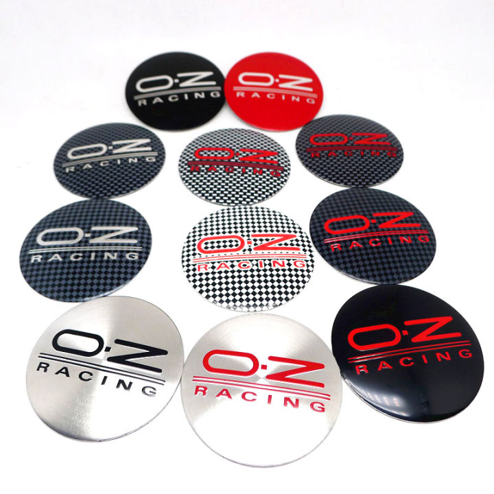 4Pcs Set OZ Car Hub Stickers Wheel Center Caps Decals Logo High Quality