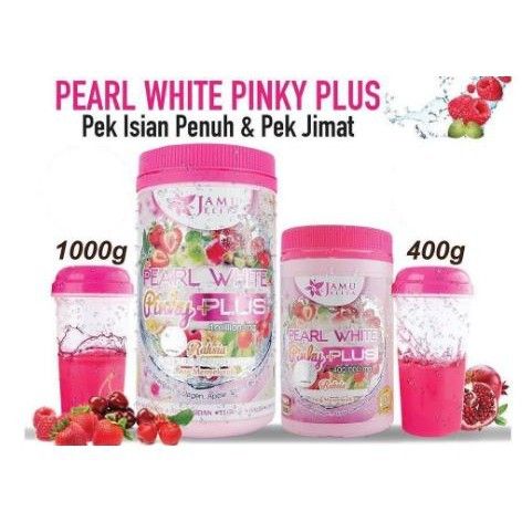 100 ORIGINAL DIRECT HQ JAMU JELITA PEARL WHITE PINKY PLUS Lazada