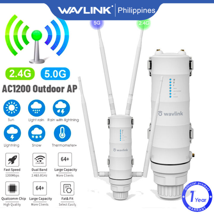 Wavlink Ac Outdoor Weatherproof Wifi Range Extender Wireless Access