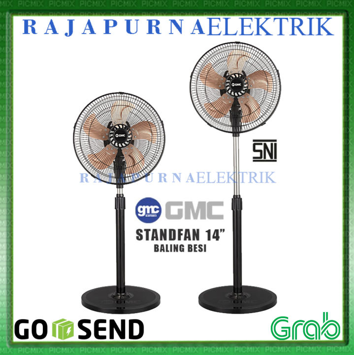 Gmc Kipas Angin Berdiri Besi Tornado Stand Fan Inch Sni Lazada