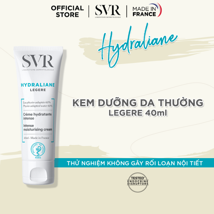 Kem dưỡng ẩm dành cho da thường da hỗn hợp SVR HYDRALIANE LEGERE 40ml