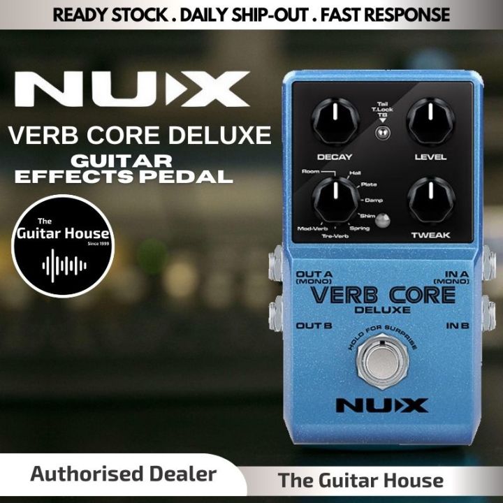 Nux Verb Core Deluxe Reverb Type Electric Guitar Effect Pedal Lazada