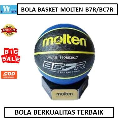 BOLA BASKET MOLTEN B7R BC7R ORIGINAL RUBBER Lazada Indonesia