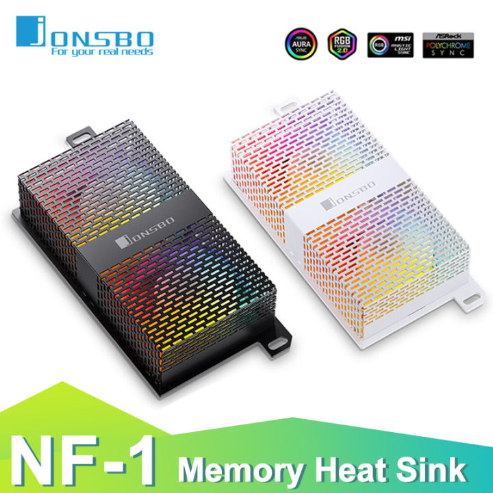 Jonsbo Nf Memory Heatsink Argb Dual Fans Ram Cooling Synchronous