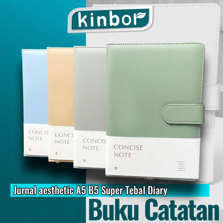 Buku Catatan Jurnal Aesthetic A B Super Tebal Diary Buku Hardcover