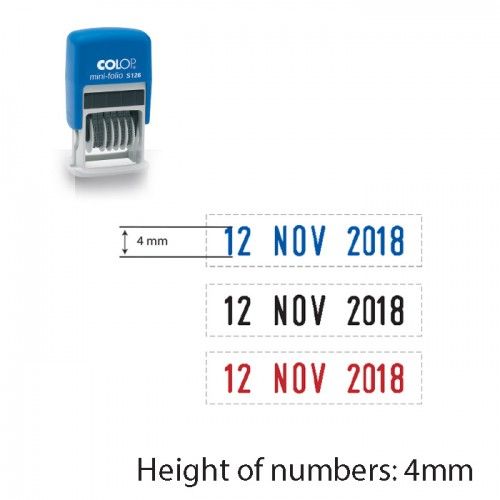 COLOP S120 MINI DATE STAMP DATE STAMP COP TARIKH CHOP TARIKH