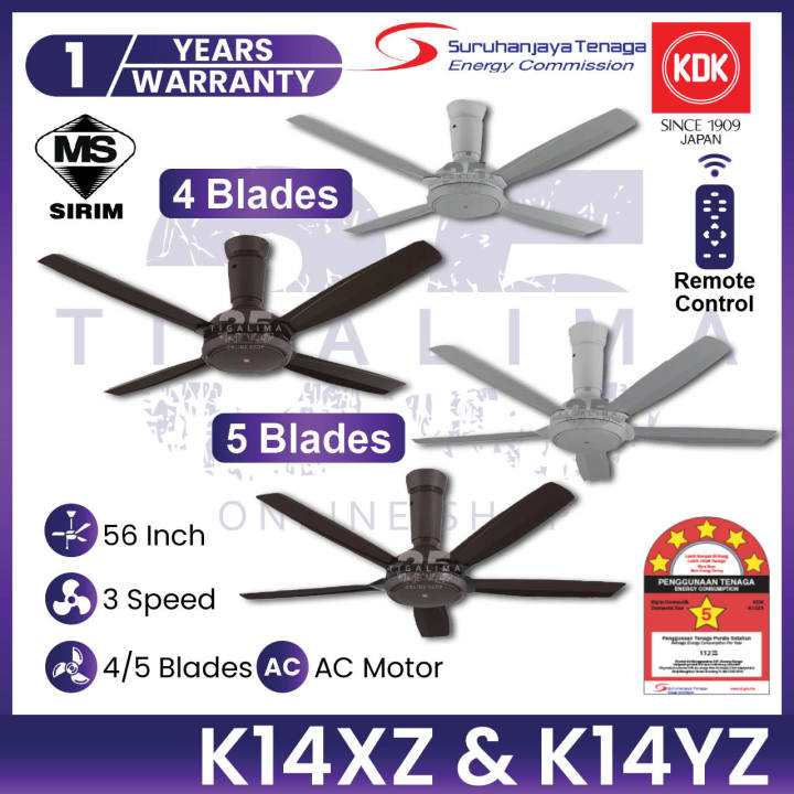 Kdk K Xz Blades K Yz Blades Inch Speed With Remote Control