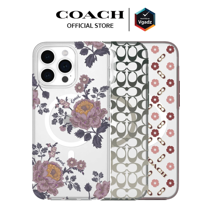 Coach เคสสำหรบ iPhone 15 Pro Max รน Protective with MagSafe by Vgaz