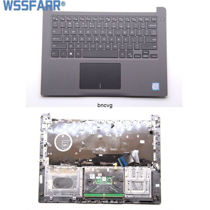 Laptop Palmrest Keyboard For DELL Inspiron 14 7000 7460 7472 Touchpad