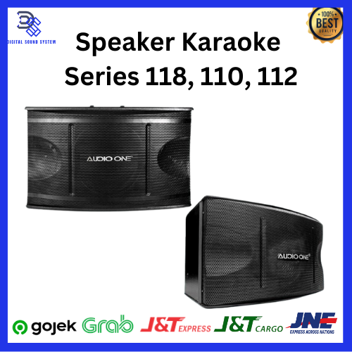 Speaker Karaoke Audio One Series K 108 K110 K112 Karaoke 8 Inch