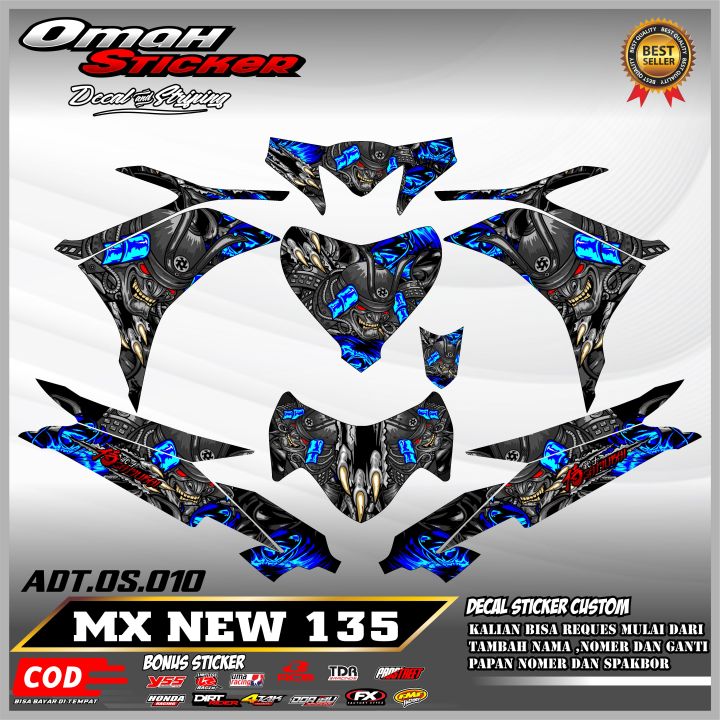 Striping Decal Jupiter Mx New Full Body Stiker Striping New Jupiter