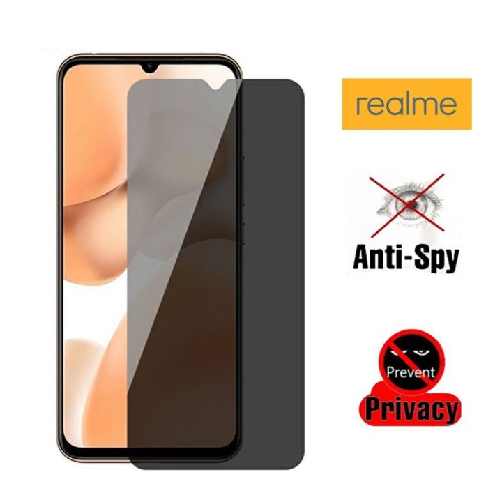 TEMPERED GLASS ANTI SPY REALME C55 C55 NFC C53 C53 NFC NARZO