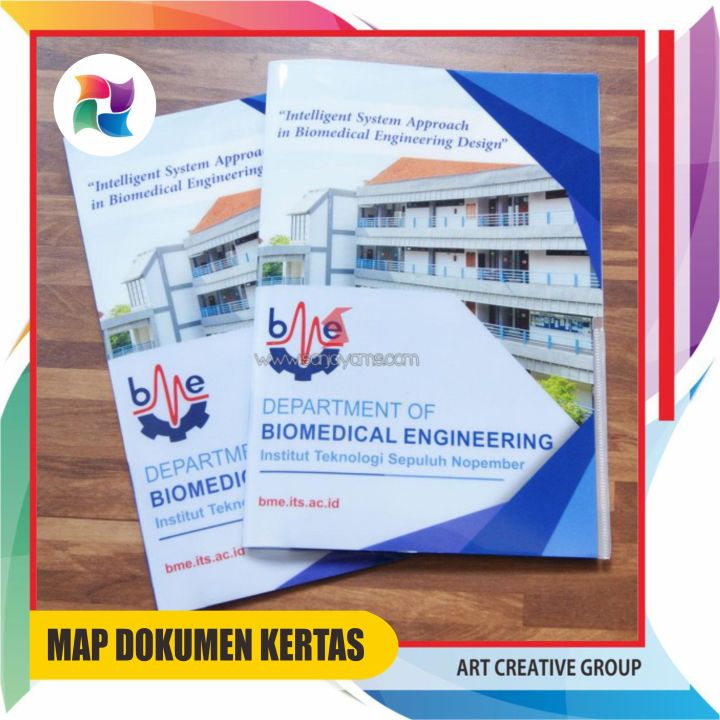 CETAK MAP FOLDER STOP MAP F4 A4 Map Sekolah Kantor Custom Lazada