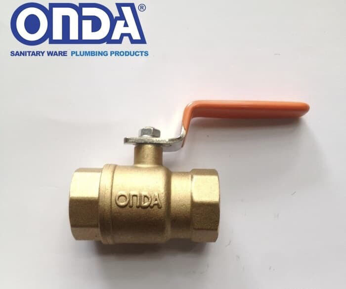 Ball Valve Ballvalve Stop Kran Keran Onda Kuningan Inch Dim Asli