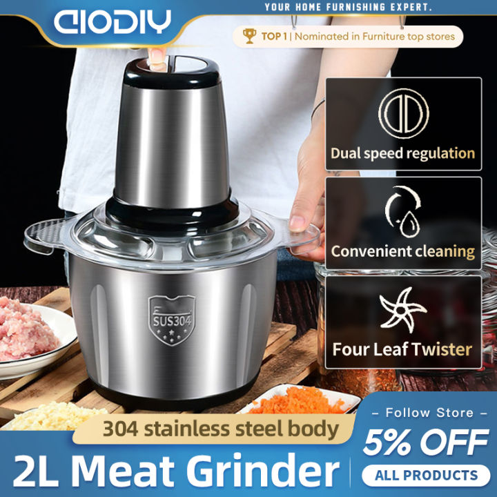 Buy More Save Moreaiodiy Meat Grinder L Capacity Food Processor