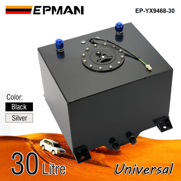 Epman Universal Aluminum Fuel Surge Tank System Complete Kit Litre