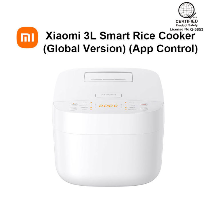 Global Version Xiaomi 3L Smart Multifunctional Rice Cooker APP Controls