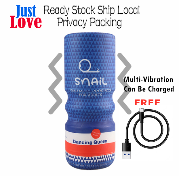 Modes Snail Male Masturbator Vibrator Cup New Adult Oral Sex