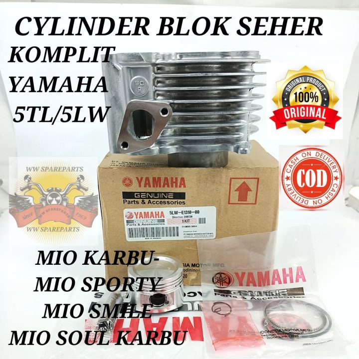 CYLINDER BLOK SEHER PISTON RING KOMPLIT 5LW 5TL KUALITAS ORIGINAL