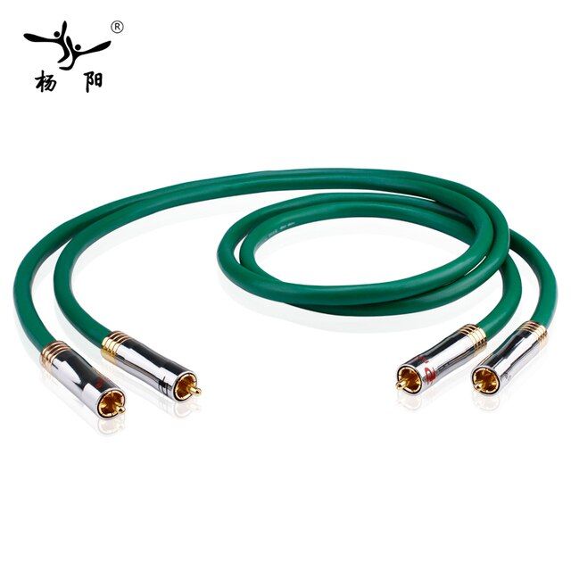 YYAUDIO High Quality RCA Male To Male Audio Cable 2328 99 998 Pure