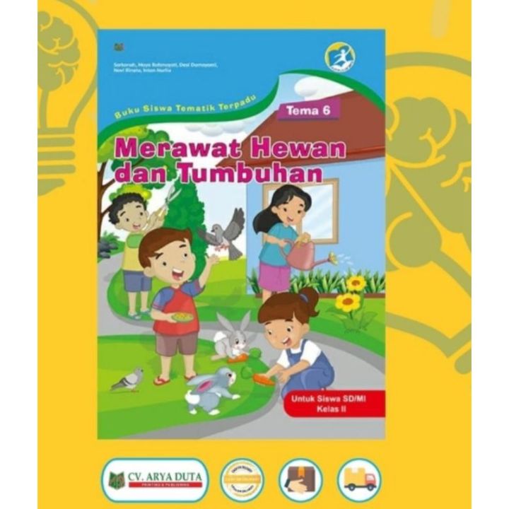 ORI Buku Teks Pendamping Tematik K13 Kelas 2 Tema 6 Penerbit Arya Duta