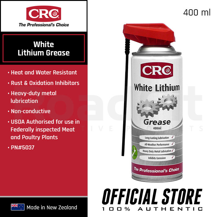 Crc General Multi Purpose White Lithium Grease Ml Spray Can