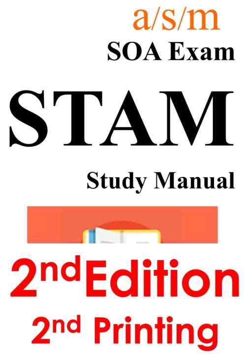 Asm Soa Study Manual Stam Lazada