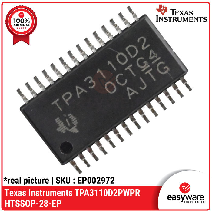 Ic Tpa D Ti Smd Ic Op Texas Instruments Tpa D Pwpr Htssop