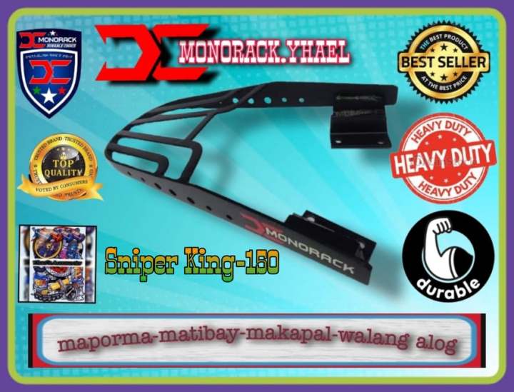 DC Monorack Bracket For Sniper 150 Mx King Lazada PH