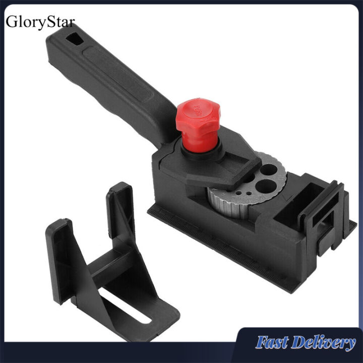 Glorystar Mm Drilling Guide Handheld Dowel Jig Woodworking