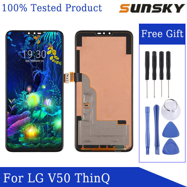 Ready Stock Lcd Screen And Digitizer Full Assembly For Lg V Thinq Lm