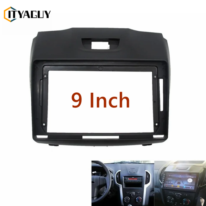 Double Din Radio Stereo Face Facia Fascia Panel Frame Dvd Dash Stereo