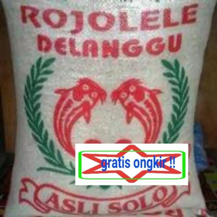 Beras Rojolele Delanggu 10kg Lazada Indonesia