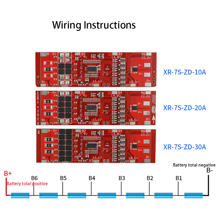 Bms S V A A A A Lithium Battery Protection Board With