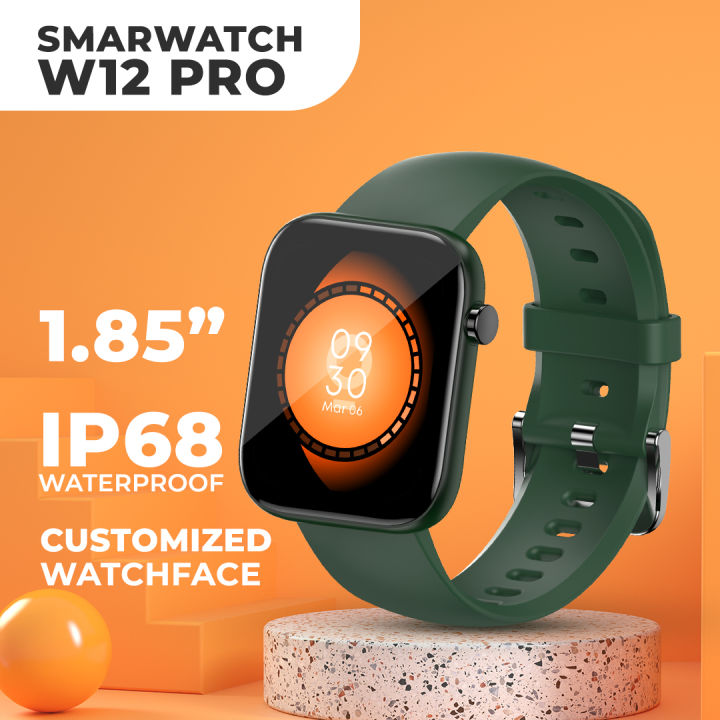 Olike Smartwatch Horizon Large Screen IP68 Waterproof W12 Pro Lazada