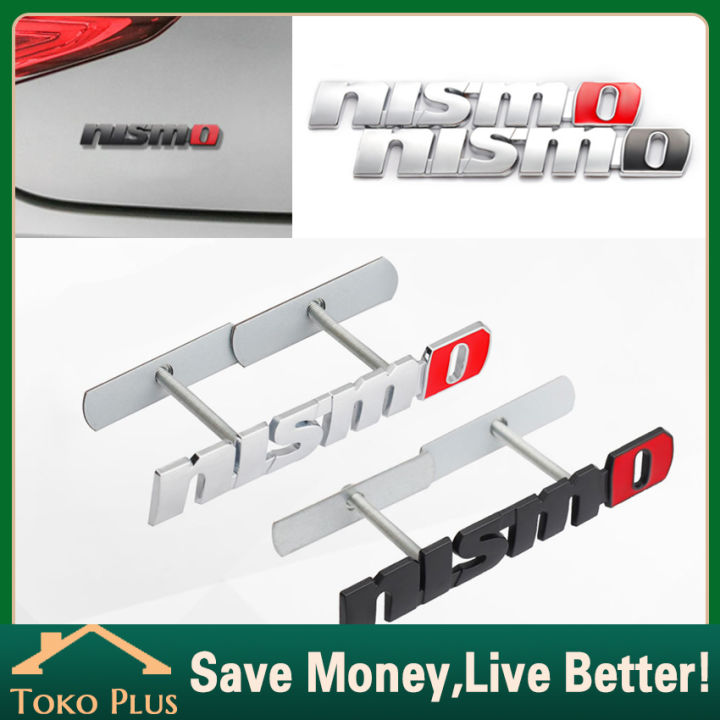 Stiker Emblem Logo Grill Mobil Nismo Nissan Bahan D Metal Untuk Bagasi