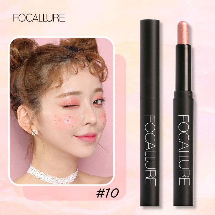 FOCALLURE 12 Colors Optional Waterproof Eyeshadow Pencil Face