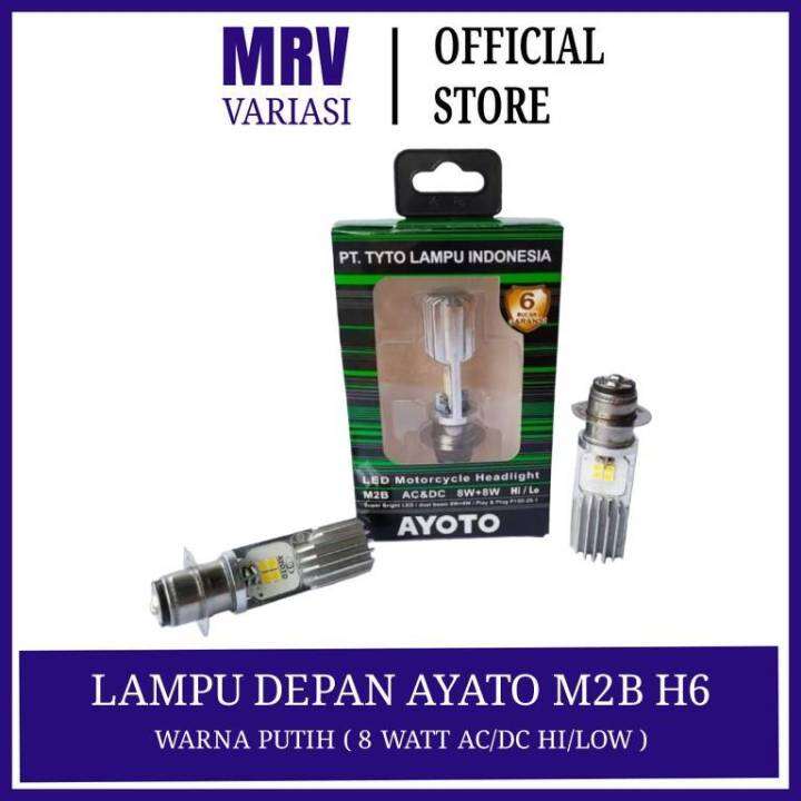 Ayoto Lampu Depan Motor Led M B H Ac Dc Motor Matic Dan Bebek Bisa