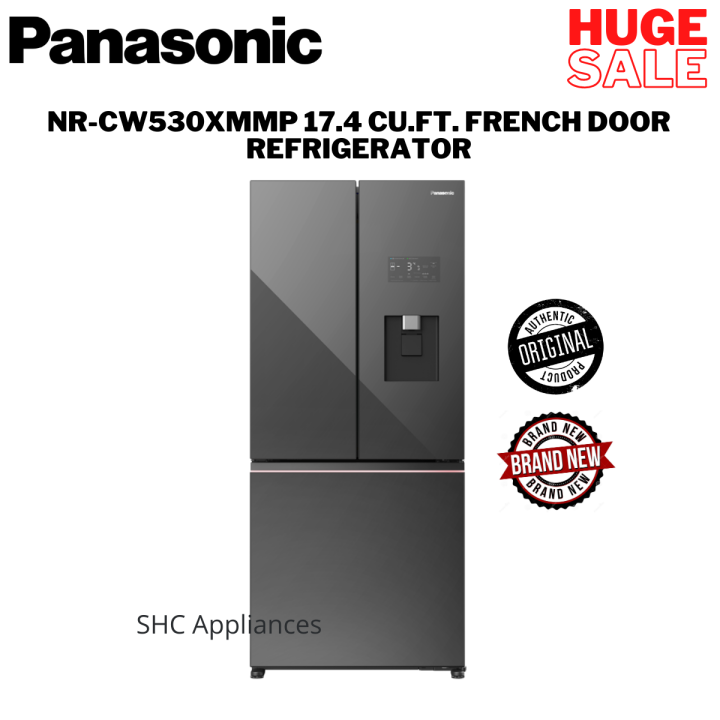 Panasonic NR CW530XMMP 17 4 Cu Ft French Door Refrigerator Lazada PH