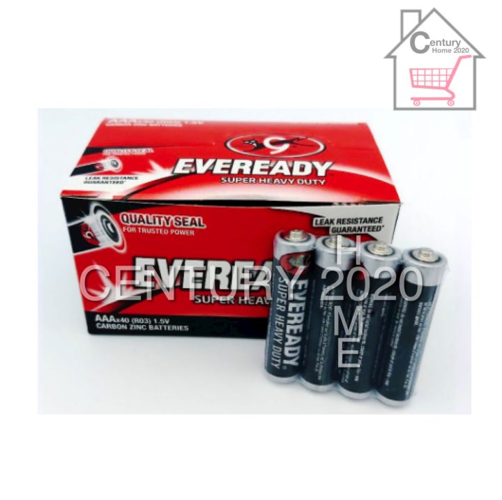 Eveready Aaa Aa Battery Super Heavy Duty Aaa Aa Battery Pcs Lazada