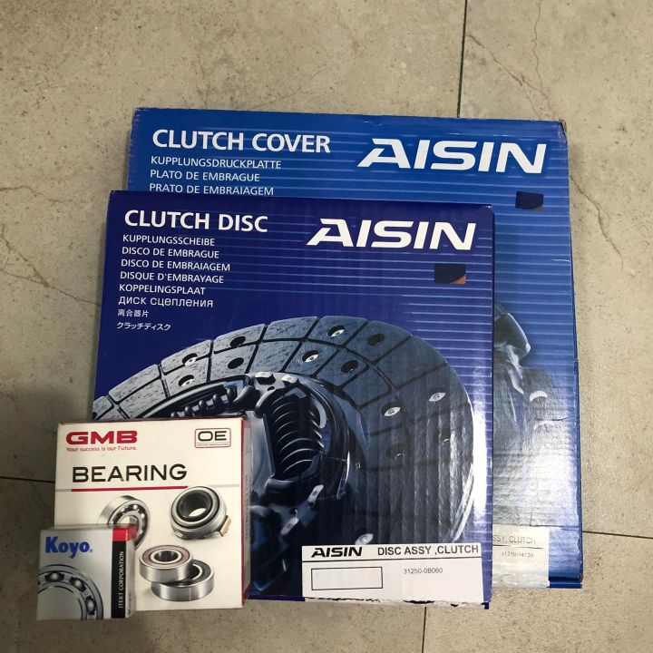 Original Genuine Aisin Clutch Set For Toyota Revo Gas Rz Engine