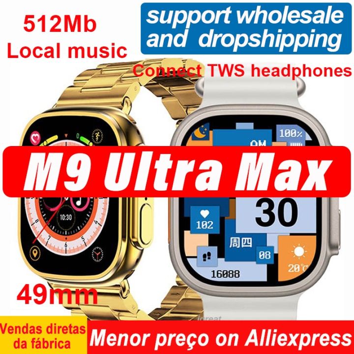 M Ultra Max Smart Watch Compass Mb Large Memory Local Music Connect