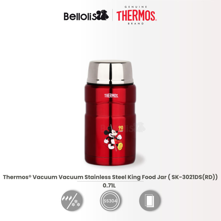 100 Authentic THERMOS Vacuum Insulated Stainless Steel Disney Mickey