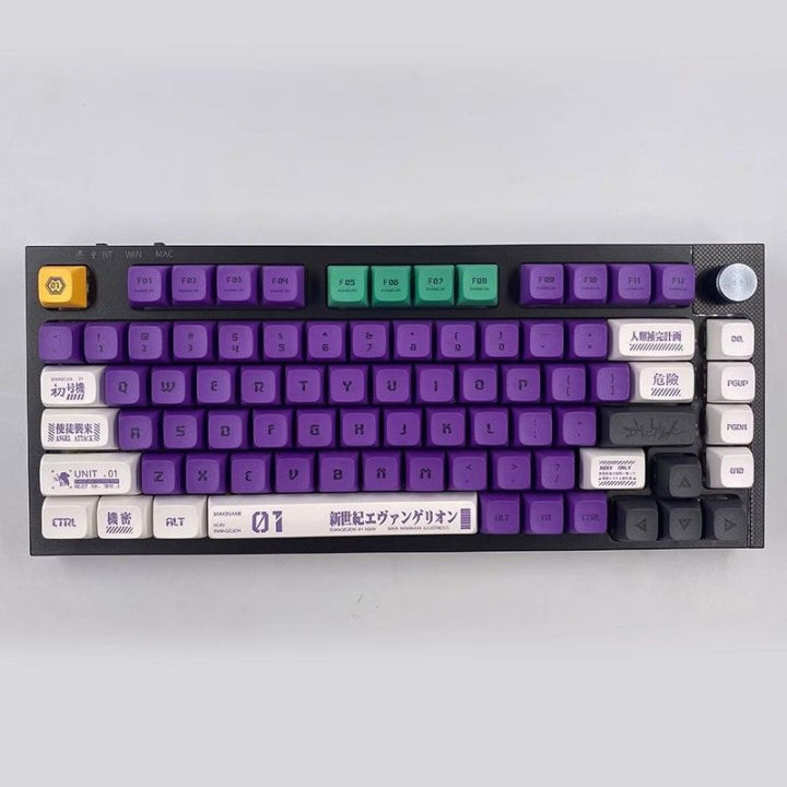 EVA 01 Keycaps PBT Dye Sub XDA Profile Keycap Custom Keycaps Lazada Co Th