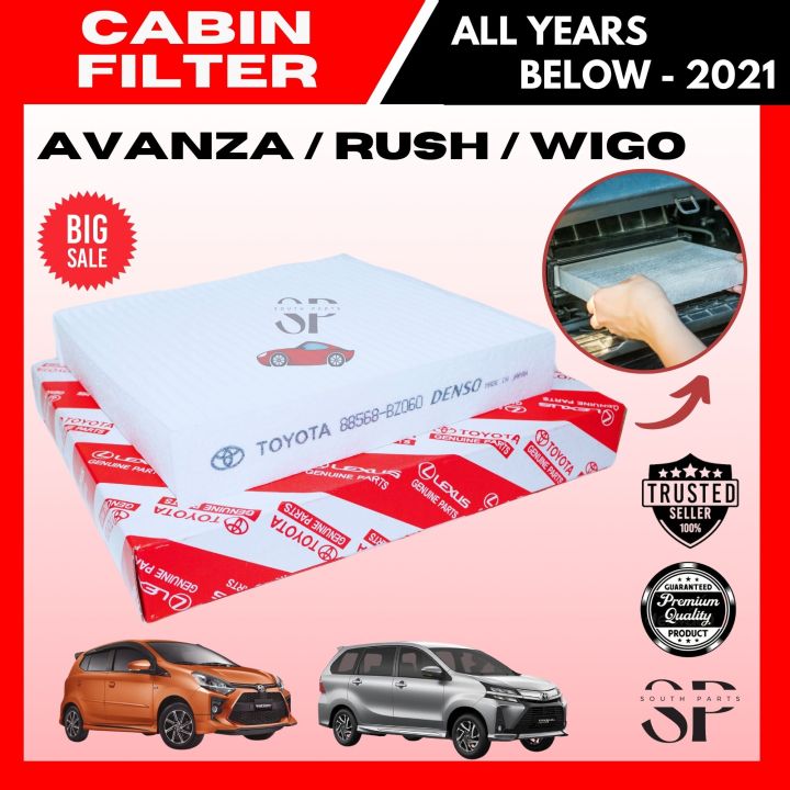 Sale Cabin Filter For Toyota Avanza Below Rush All Years